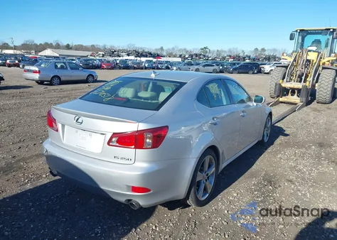 2012 Lexus Is 250 z USA, uszkodzony, nr VIN JTHBF5C28C5165687